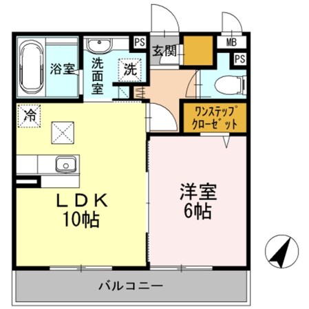 サンロイヤルの物件間取画像